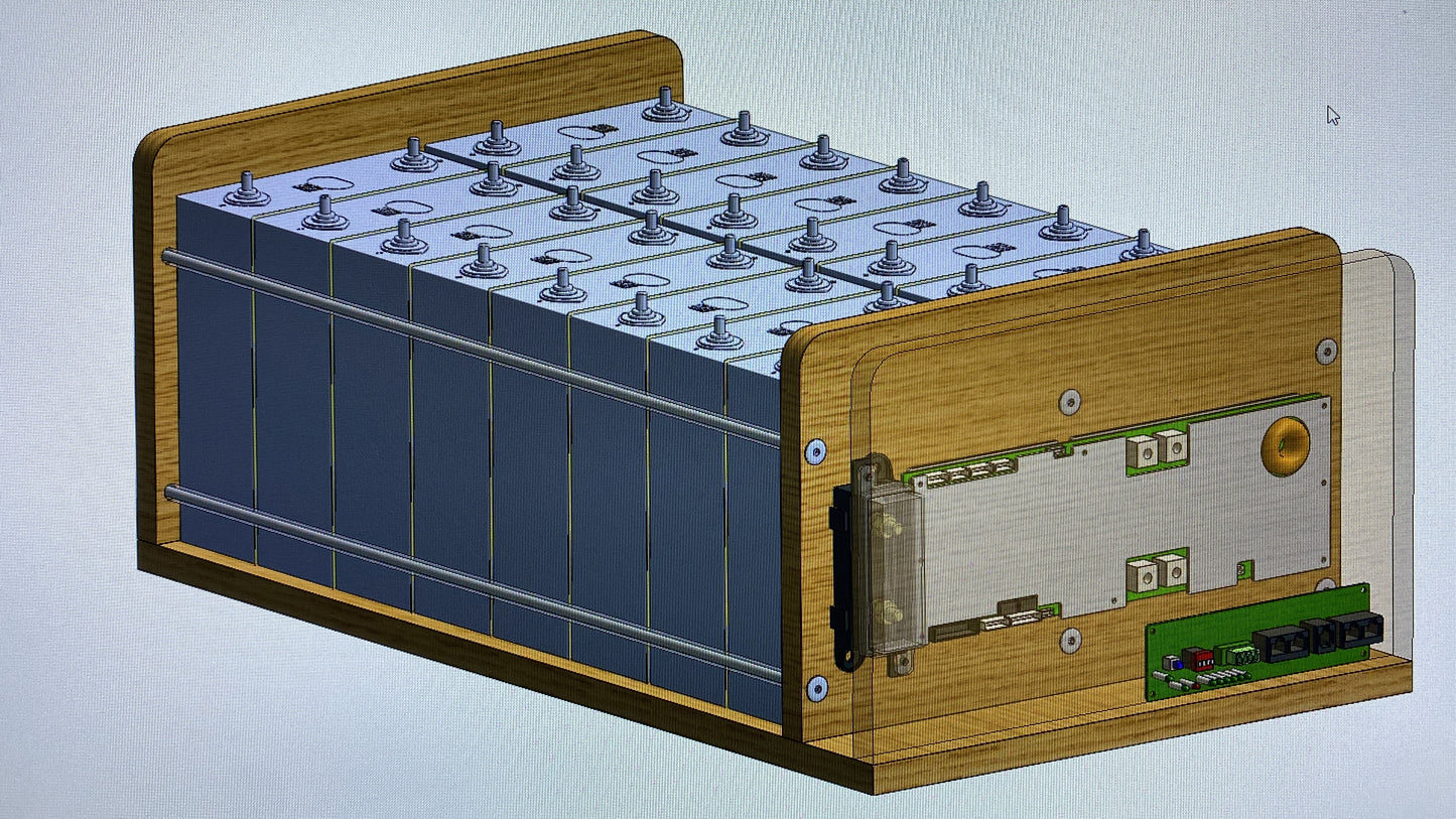 Thuisbatterij 14kWh 48V 280Ah
